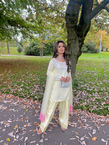 BUTTER YELLOW FARSHI