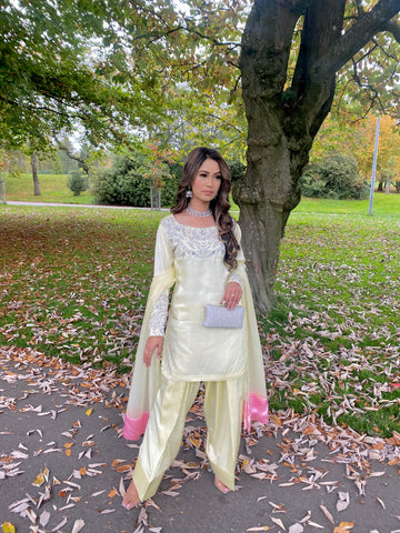 BUTTER YELLOW FARSHI