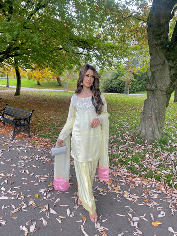 BUTTER YELLOW FARSHI