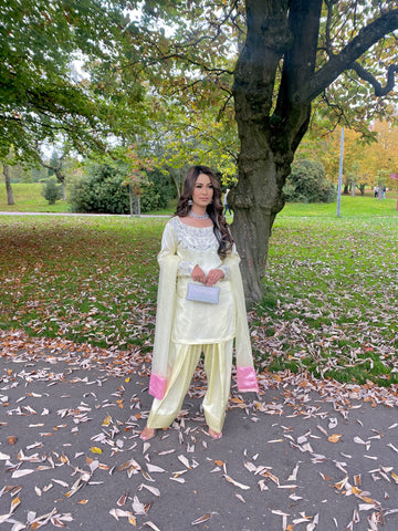 BUTTER YELLOW FARSHI